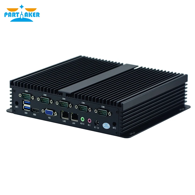 Intel Core i5 4200U Mini ITX X86 промышленный ПК с 6 rs232 двойной lan Celeron J1900 безвентиляторный Linux