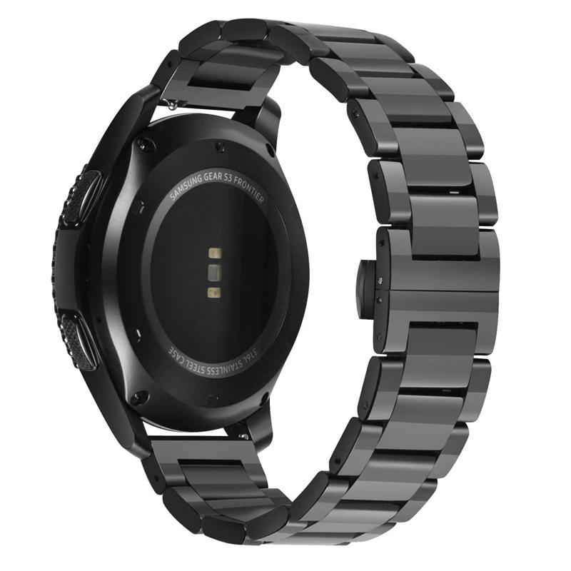 Ремешок из нержавеющей стали для Samsung Gear S3 Frontier Classic сменный Браслет смарт часов с