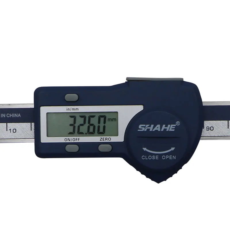 shahe 0-100 mm 0.01 electronic digital horizontal type scales linear scale vernier | Инструменты