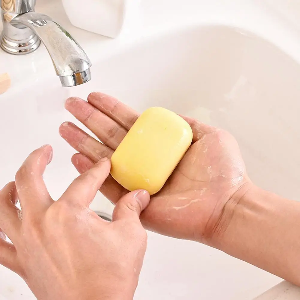 

Sulfur Soap For Men And Women To Remove Oil Clean Wash Sulfur Sea Soap Soap Salt Soap Borte Hands Face Bath Wash Back O2A3
