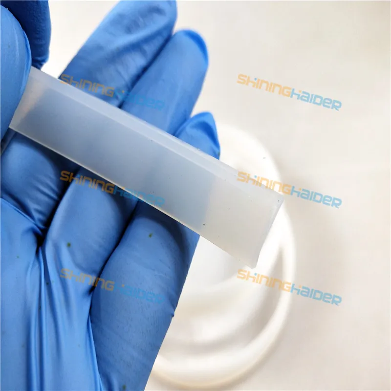 Длина 1 метр Прозрачная силиконовая резина U полоса типа прозрачная