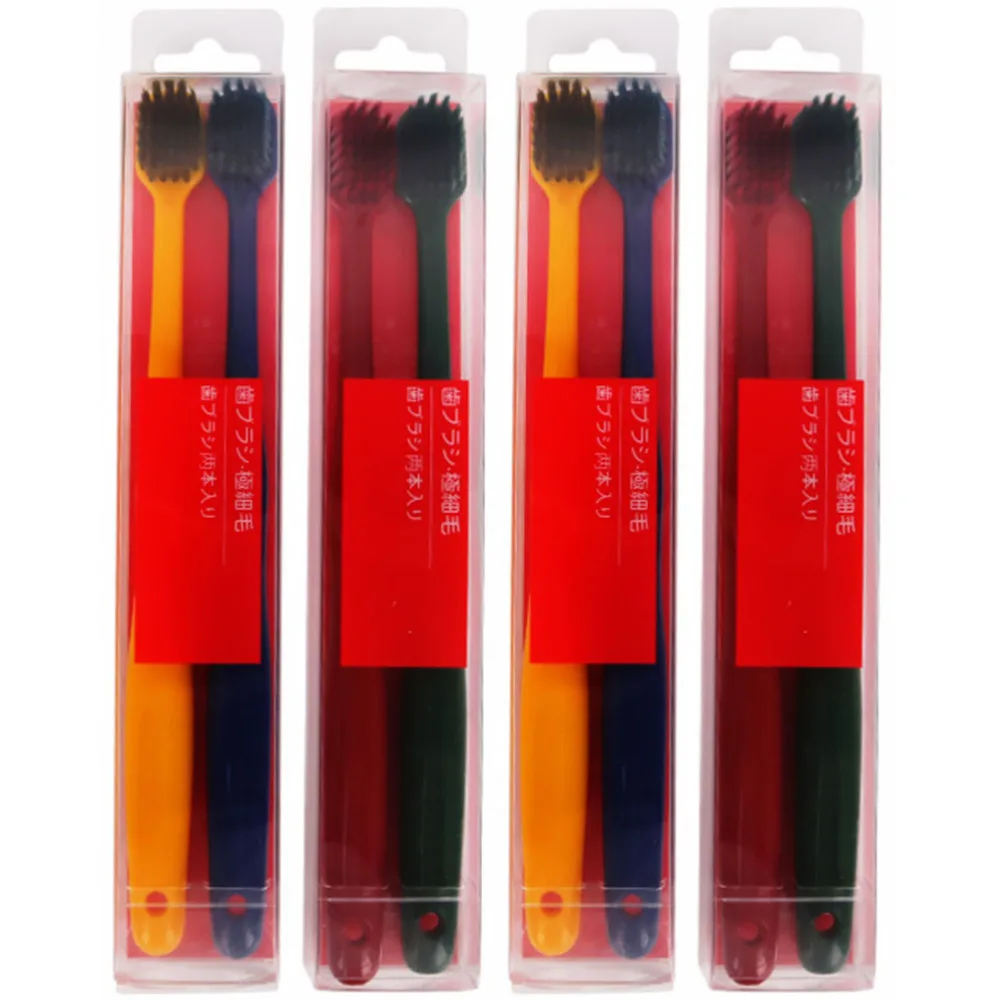 

8Pcs Toothbrush Adults Toothbrush Tooth Cleaning Brush (Random Color)