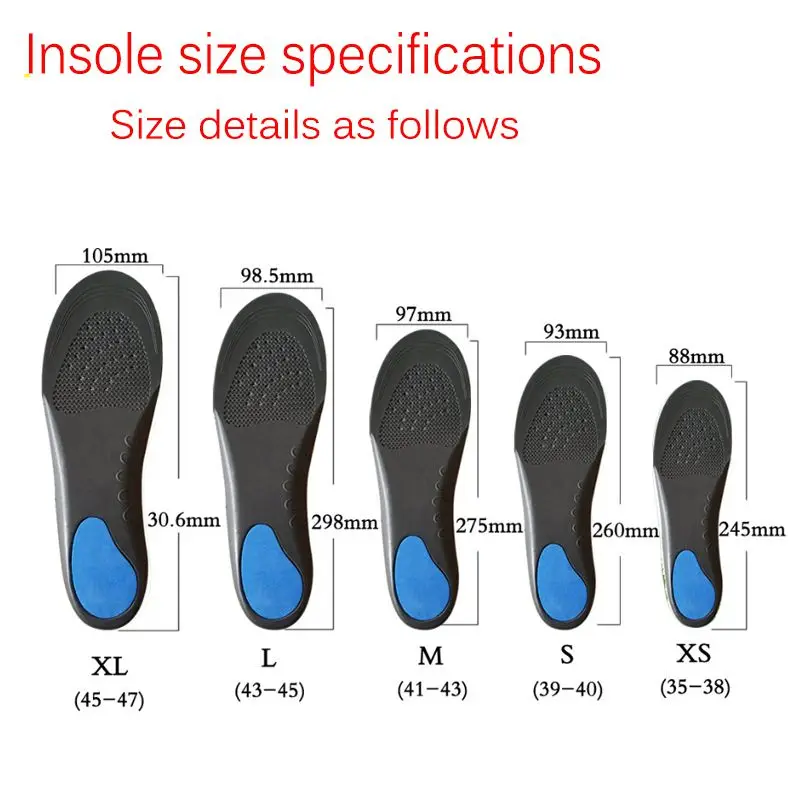 

High-quality Unisex Deodorizing Insoles Flatfoot Orthopedic Cubitus Varus Orthopedic Insoles Foot Care
