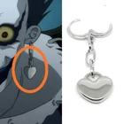 Серьги Ryuk для мальчиков и девочек, для мужчин и женщин, аниме тетрадь смерти, висячие серьги-кольца, крутые ювелирные изделия для косплея y2k