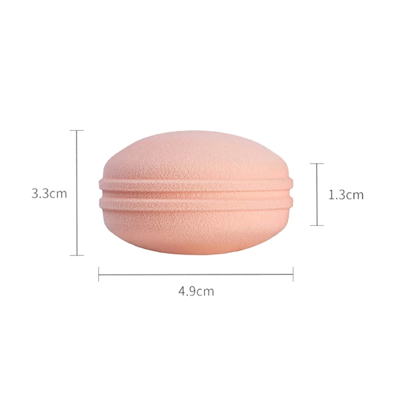 Macaron Sponge Egg Makeup Make-Up Washing Face Multi-Function Puff Wet And Dry Do Not Eat Powder For Foundations Crea |