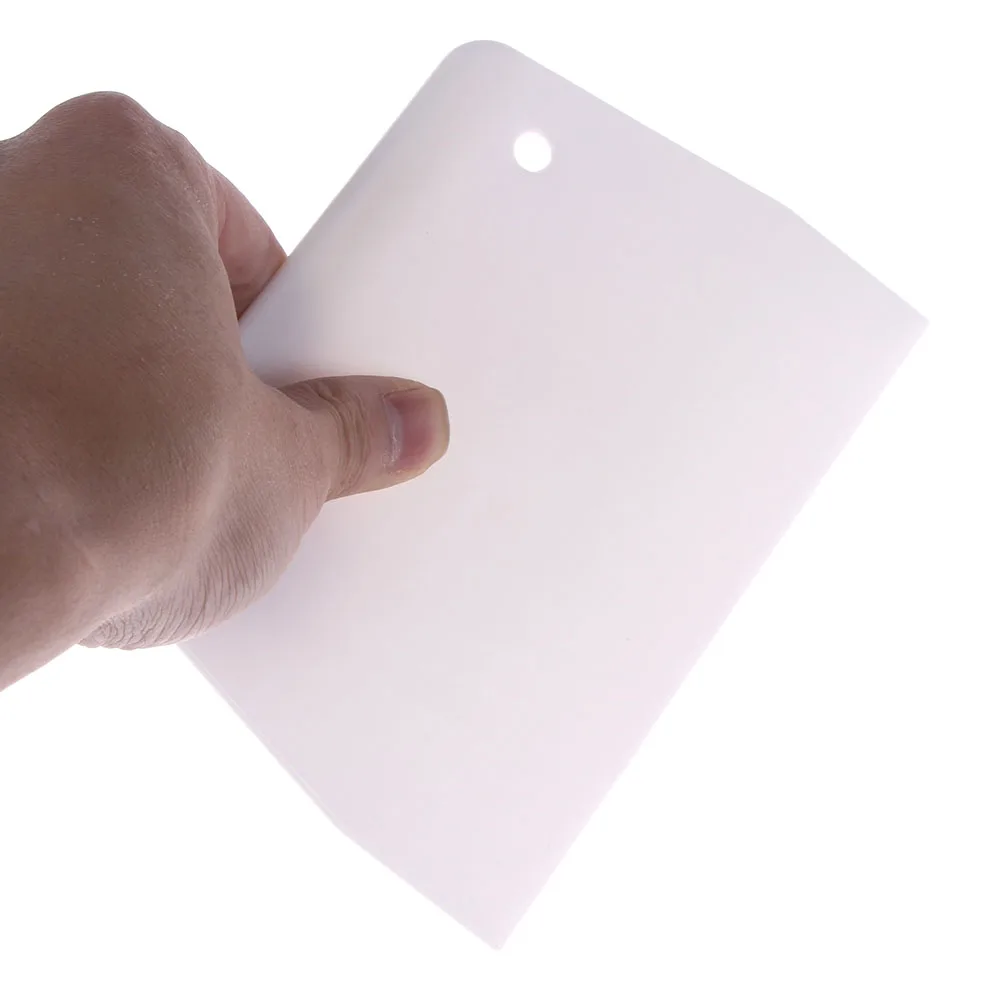 1X практичный скребок для теста резак пластиковое украшение выпечки торт