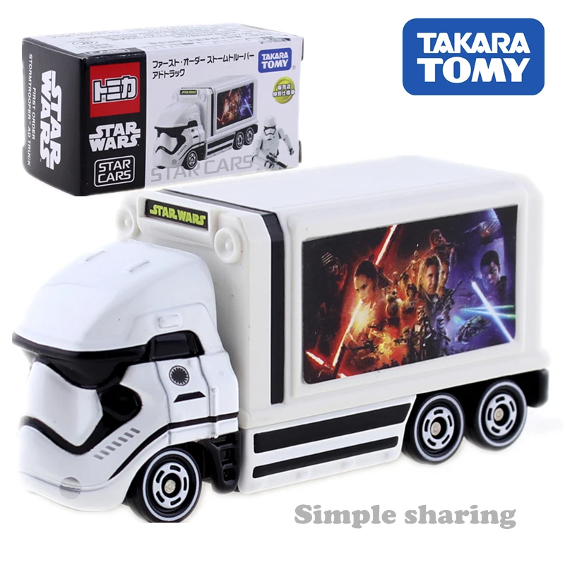 

Takara Tomy Tomica Star Cars SC-04 Storm Trooper Ad Turck Model Kit Diecast Hot Pop Toy Anime Figure Baby Doll Funny Bauble