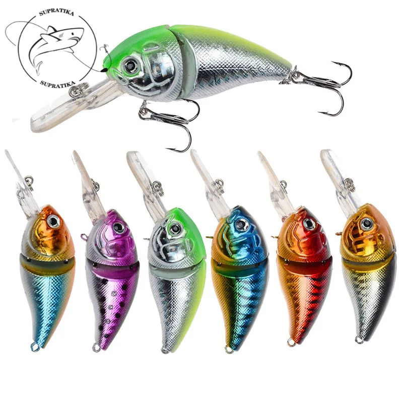 

Diving Depth 0.5-1.5M Bionic Anti-Corrosion Fishing Lure Hard Bait 14.8G/85MM Simulation Minnow 3D Eyes Plastic Fishing Bait