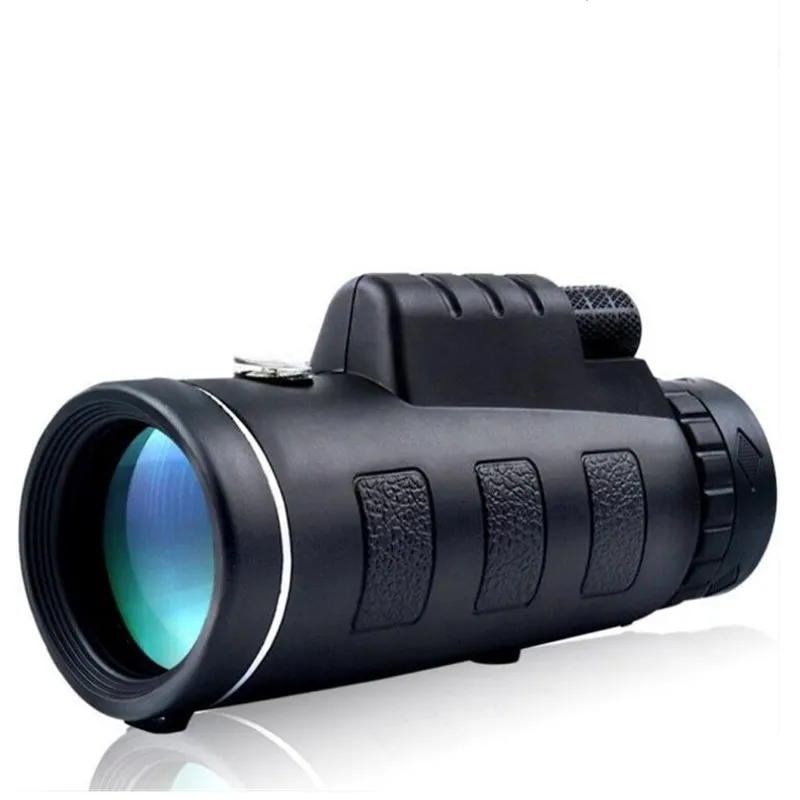 Waterproof Hunting Telescope 40X60 Monoculars Built-in Compass Rangefinder Fully Multi-coated BAK4 Prism | Инструменты