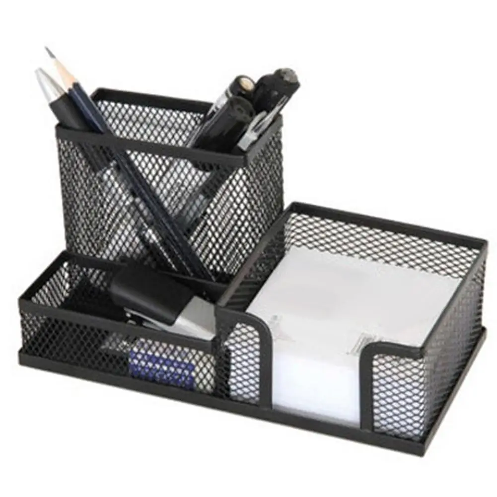 

Metal Stand Mesh Cube Combination Holder Study Storage Desk Desktop Accessories Stationery Organizer Pen Pencil Office Supplies