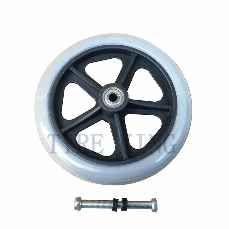 Шина для переднего колеса 7 дюймов аксессуары инвалидной коляски переднее