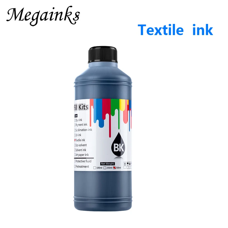 Megainks 500 мл на бутылку чернила для цифровой печати по ткани Epson DX5 5113 печатающая
