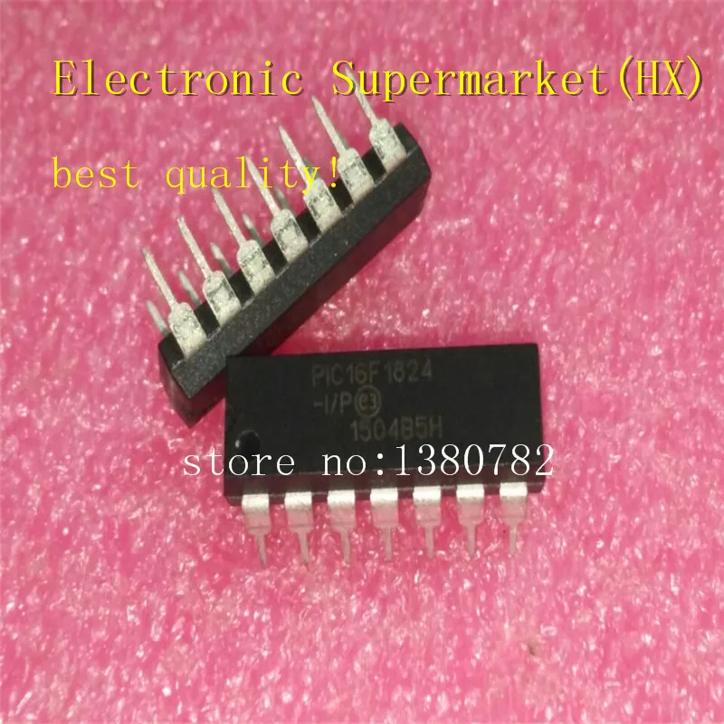 Бесплатная доставка 5 шт./лот PIC16F1824-I/P DIP-28 новый оригинальный IC в наличии! |