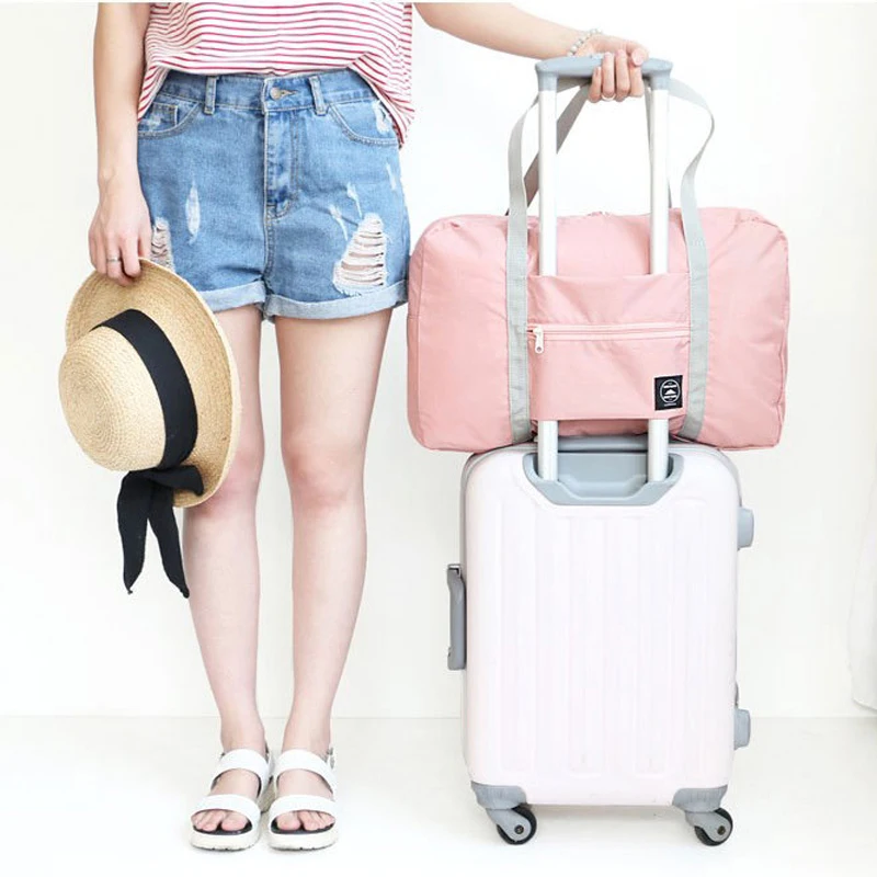 Спортивные сумки для путешествий портативные женские складные хранения