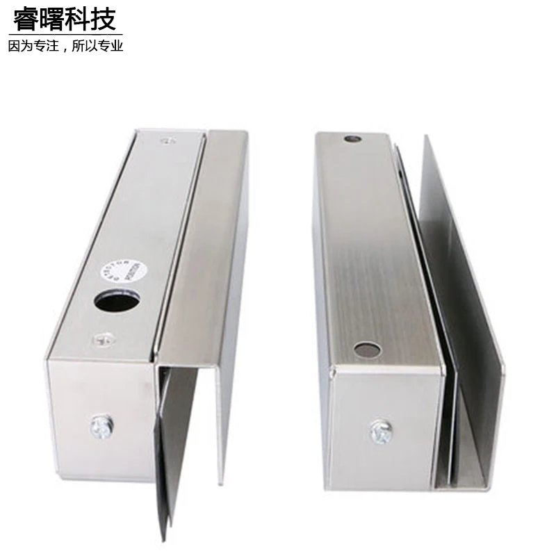 

Electric Bolt Lock up and down Frameless Door Holder Electric Bolt Lock Glass Door Holder Stainless Steel Bracket