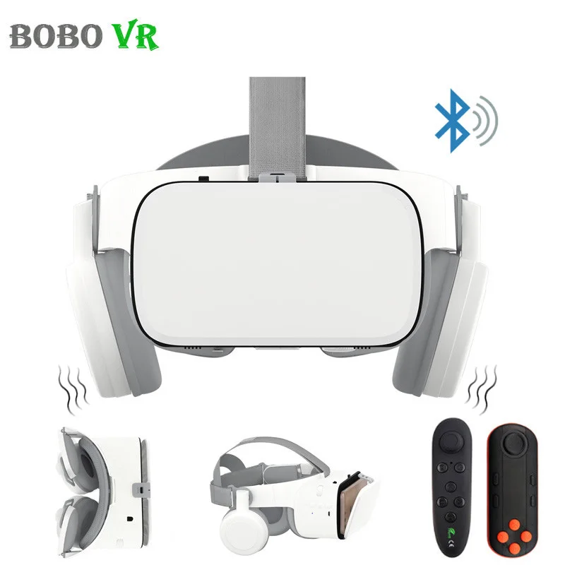 Обновленные 3D очки виртуальной реальности BOBOVR Z6 гарнитура Google Cardboard Bluetooth