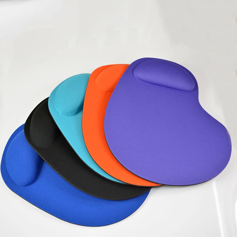 

Solid Color Mouse Pad Environmental Eva Wristband Gaming Mause Mat Comfortable Pain Relief Gamer Mousepad For Pc Laptop Computer