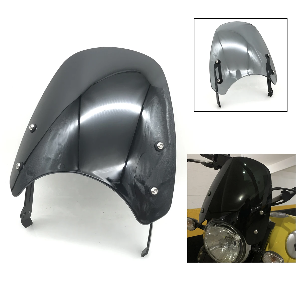 

Ветровой экран передний для Ducati Scrambler 400 800 2015-2020 2019 2018 2017