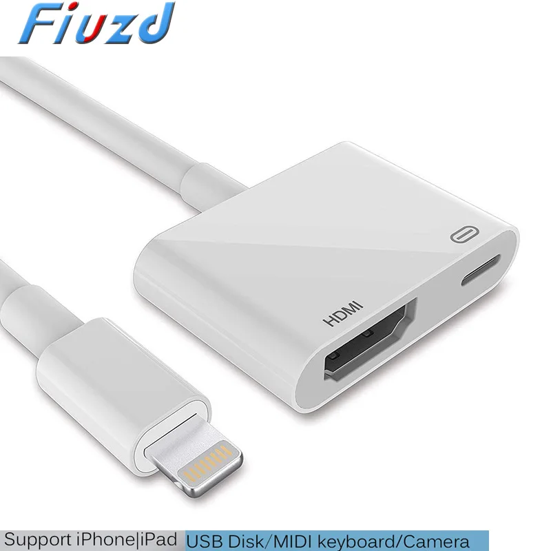 OTG адаптер для iPhone iPad Lightning к USB 3 0 кабель u-диск Мышь Клавиатура конвертер iOS13 |
