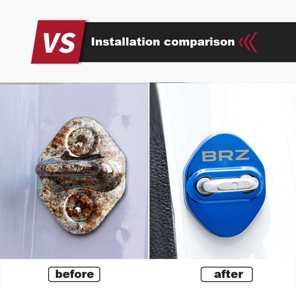 2 шт. Автомобильный Дверной замок пряжка крышка автомобильные аксессуары дверной