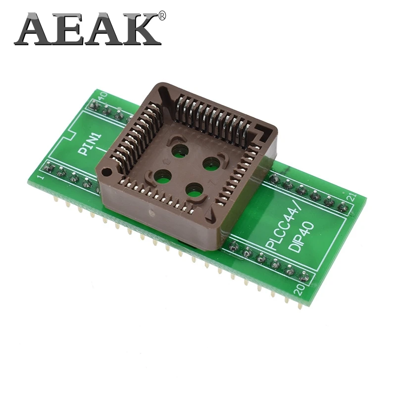 Универсальный USB программатор AEAK PLCC32 к DIP32 PLCC44 К DIP40 адаптер с внешней