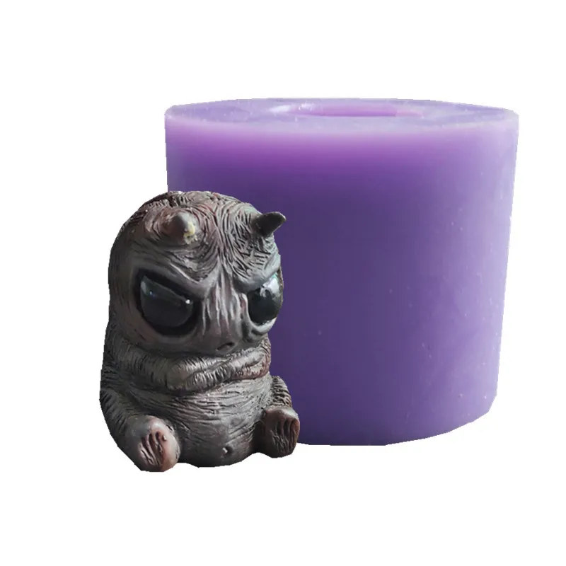 

Angry monster Silicone Molds Baby Birthday Cake Decorating Tools Fondant Chocolate Mould Resin Epoxy Gypsum Mold 18148