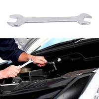 50 hot sales 17 19mm double open end wrench high hardness wear resistant open ended spanner for vehicles