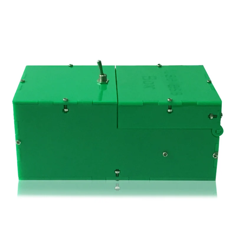 Green Box Пластиковая бесполезная коробка, креативные игрушки для детей и взрослых веселые игрушки на вечеринку, хитрое практичное, оставьте меня в одиночной коробке, прекрасный мотор, мастерство, подарки - Цвет: Green Box