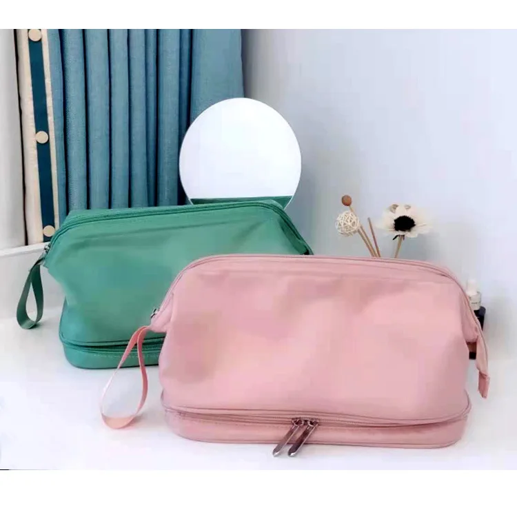 Большая косметичка на молнии дорожный органайзер для косметики женщин и девочек