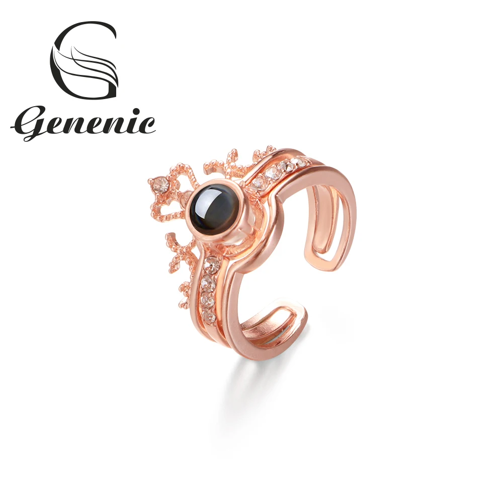 Проекционное кольцо романтические парные кольца 100 язык я люблю тебя свадебные