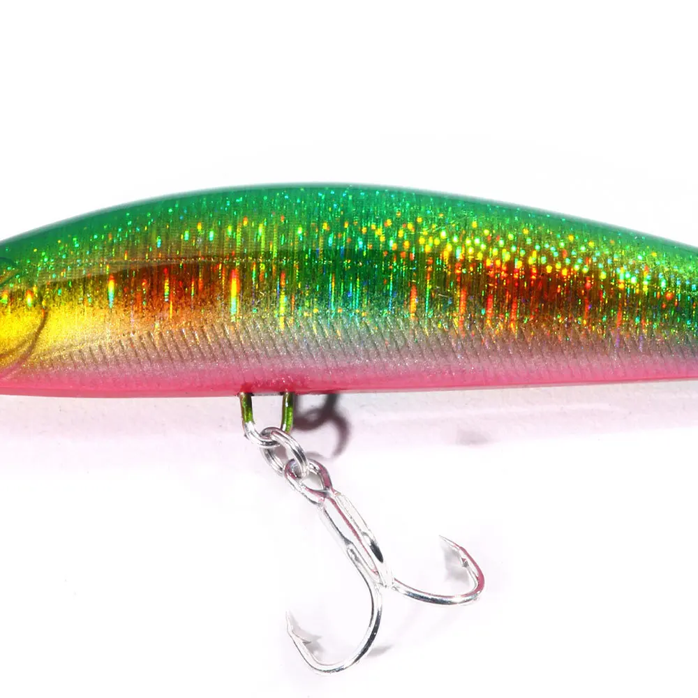 

10.5cm/25.4g Sinking Big Minnow Fishing Lure Artificial Hard Bait 7colors Crankbait With 3D eyes 6#Hook Fishing Tackle
