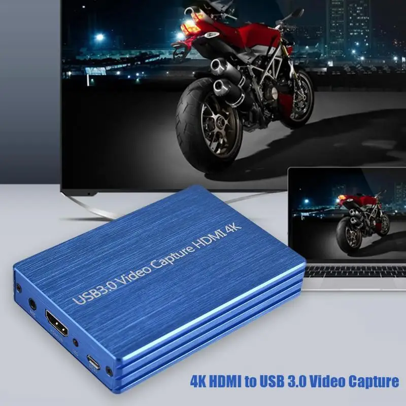 

4K 1080P HDMI to USB 3.0 Video Capture Card for OBS Live Stream Broadcast Case Automatically Adjust Settings for Output Size NEW