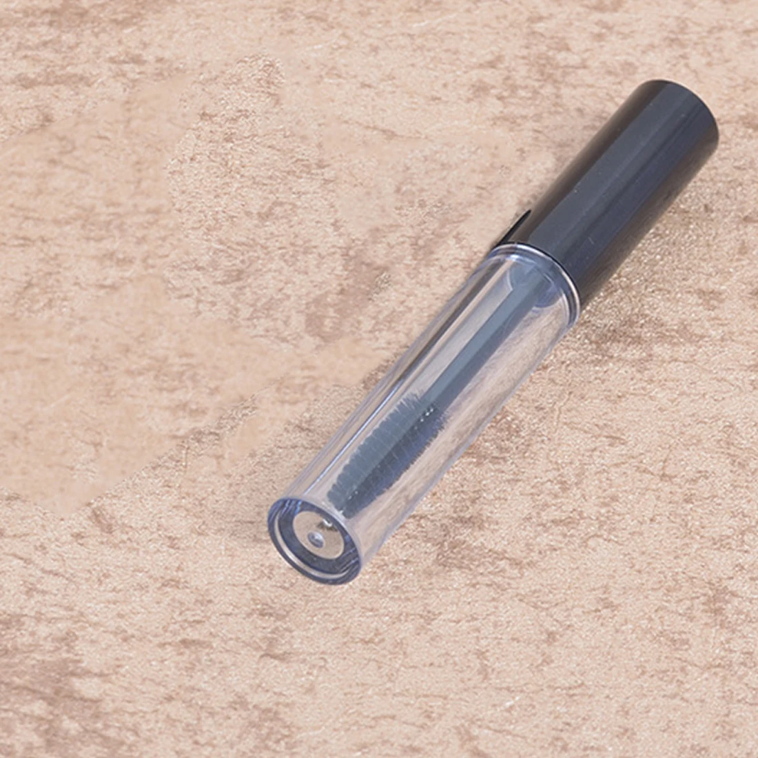 

Hot 1PC Portable 10mL Empty Mascara Tube Eyelash Vial Liquid Bottle Container Black Cap Massage
