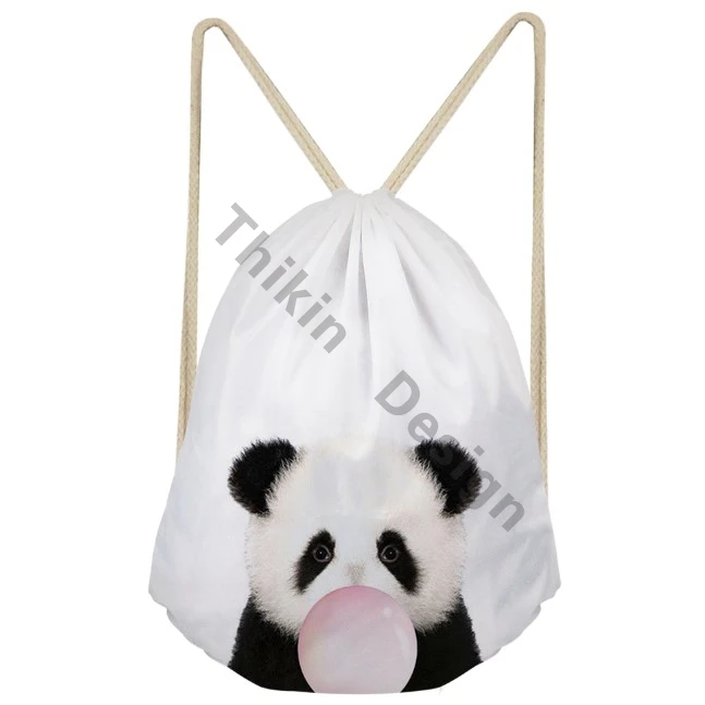 Mochila informal con diseño de Panda en 3D para adolescentes, bolsa de...