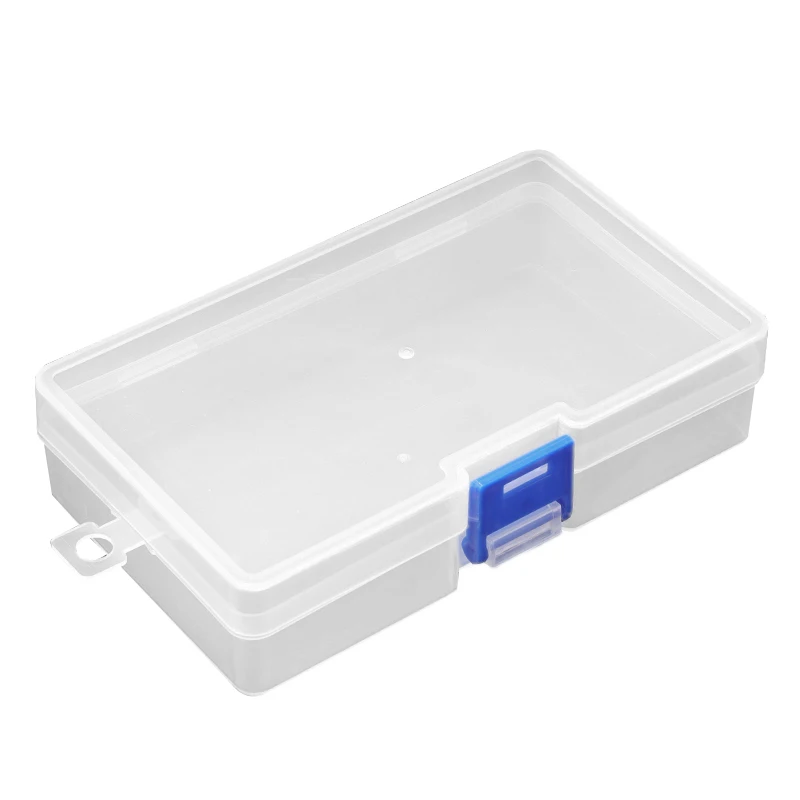 

Transparent Jewelry Storage Box PP Boxes Practical Toolbox Plastic Container Box for Tools Case Screw Sewing Component Screw