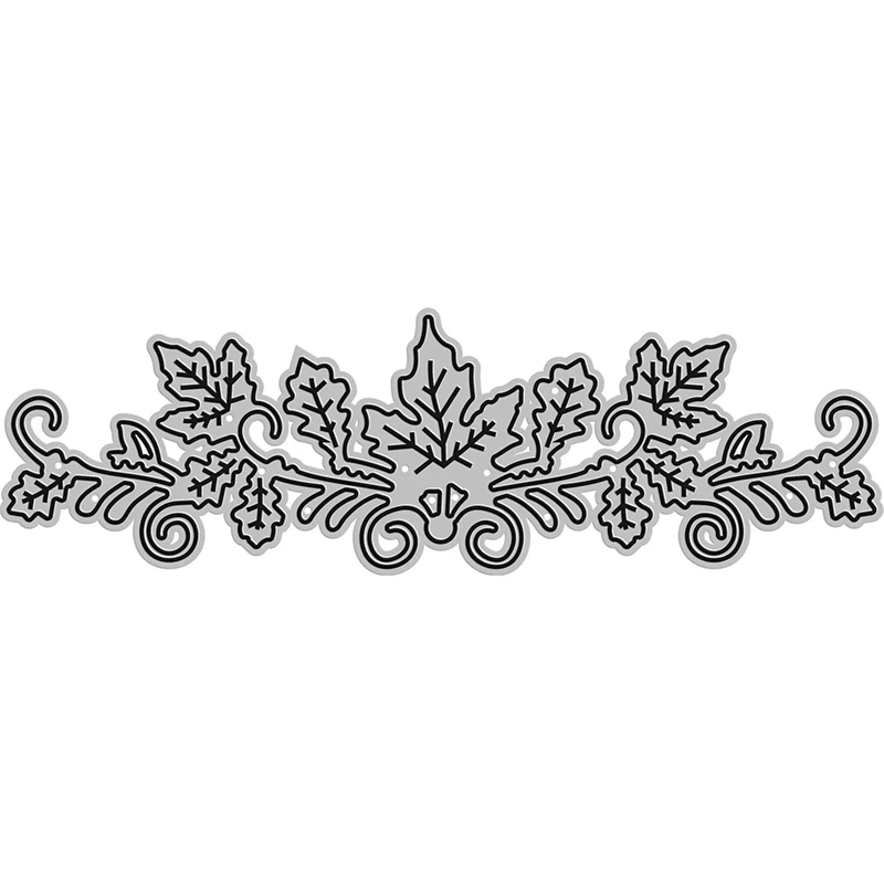 

Новинка листья для Хэллоуина тиснение своими руками 2021 металлические Вырубные штампы для изготовления альбомов и скрапбукинга декоративн...