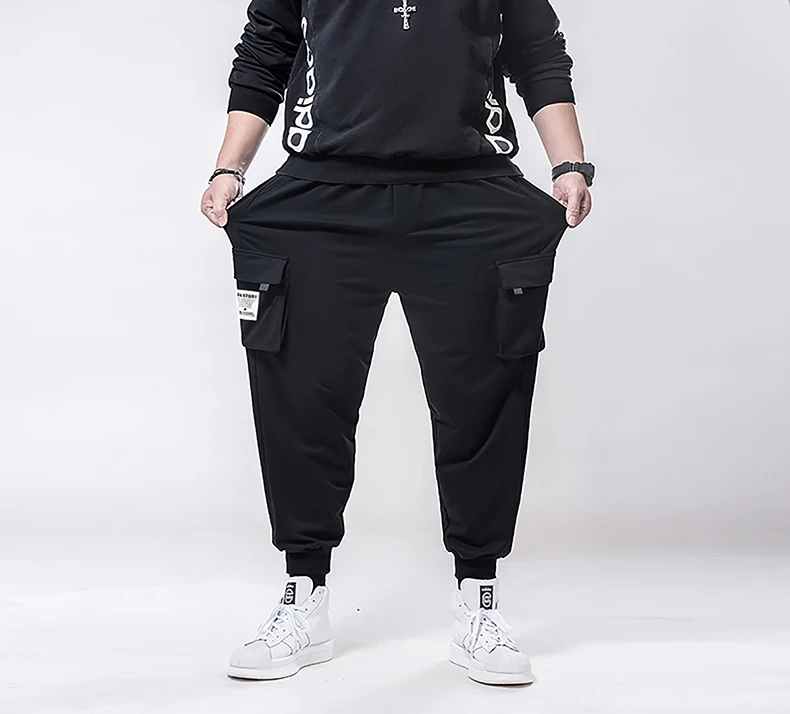 Мужские штаны размера плюс 7xl 6xl 5xl новые брюки для бега фитнеса бодибилдинга