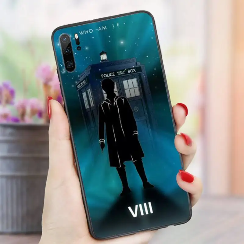 

Tardis Box Doctor Who TV series Phone Case For Huawei honor Mate P 10 20 30 40 i 9 8 pro x Lite smart 2019 nova 5t