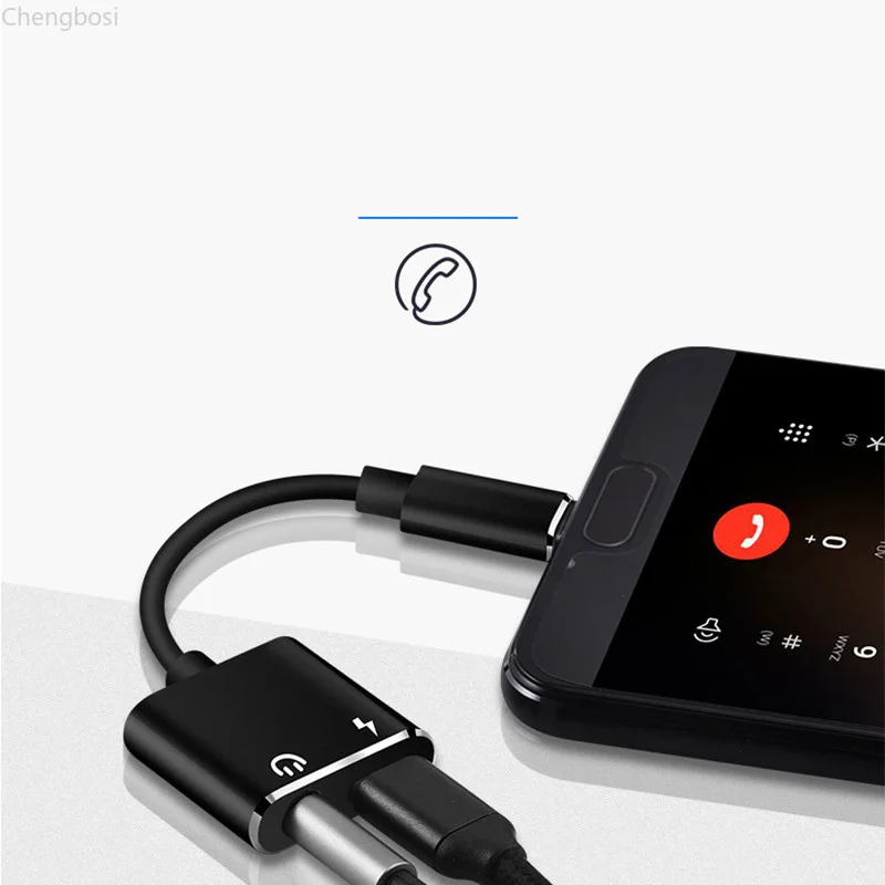 Адаптер для наушников с разъемом USB Type C на 3 5 мм Leeco Le Max 2/Pro S3 Aux|Переходники и