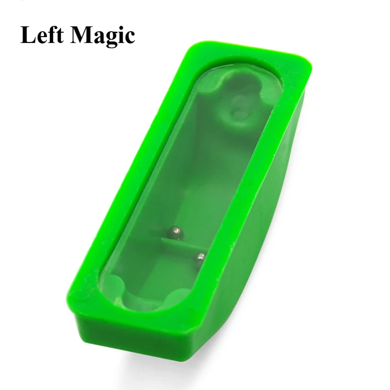 

Two Beads Into The Hole Magic Tricks Box Magic Tricks Close Up Street Stage Props Magician Easy To Do Illusions Accessories