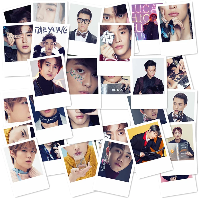 Kpop NCT альбом &ltNCT 2018 сочувствия&gt Polaroid фото ЛОМО карта Модные K-POP вентиляторы