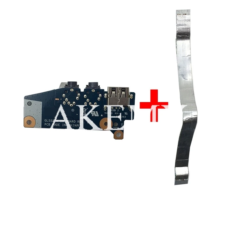 USB плата аудио разъем для ASUS GL552 GL552J GL552JX ZX50J ноутбук 100% TESED OK Бесплатный