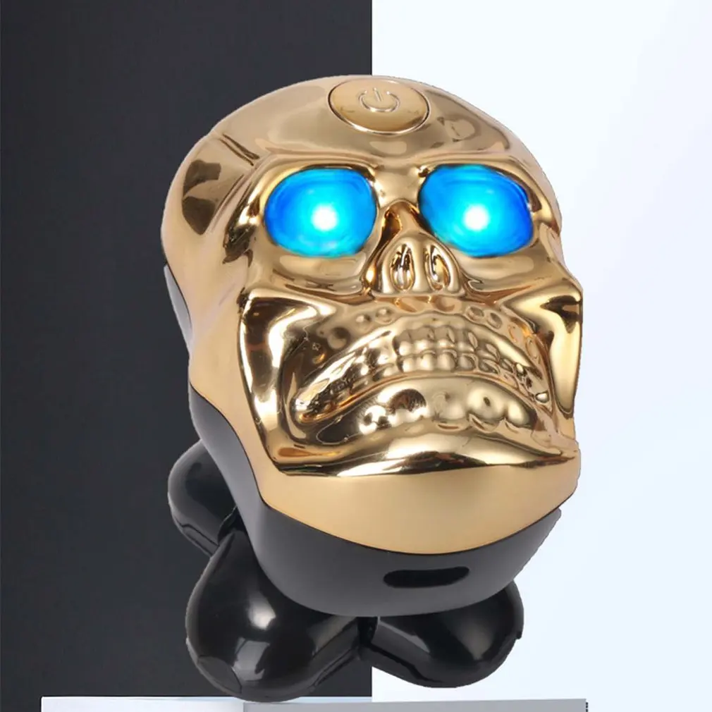 

Six In One Multi Function Razor Bald Hair Clipper Shaver Skull Shaped Haircut Tool USB Haircut Machine