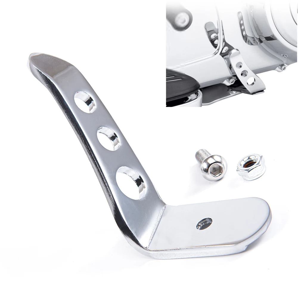 

Motorcycle Stand Extension Kit Chrome Aluminum Kickstands For Harley Touring Road King Street Electra Glide 1991-2021 Dyna 93-17