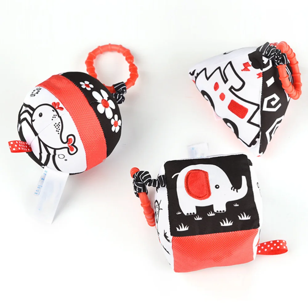 

3Pcs Newborn Rattle Toys Stroller Bed Hanging Toys Funny Baby Rattle Toys