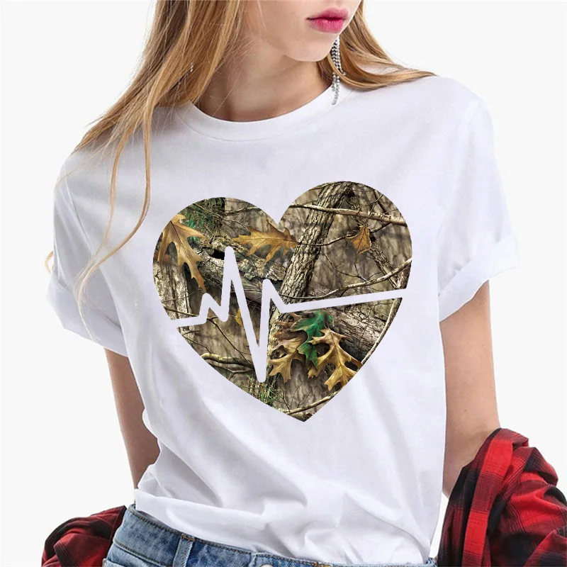 

New Summer 2021 Heart Carton Short Sleeve Women Tops Female T-Shirt Casual White Ladies Tee Cotton Hot Sale Lovely Print