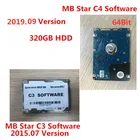 2021 Новинка для диагностики MB Star Diagnosis C3 2015,07C4 2021,06 HDD Диагностика SD Connect TC4 полное Программное обеспечение работает с ноутбуком D630 CF19 X200t