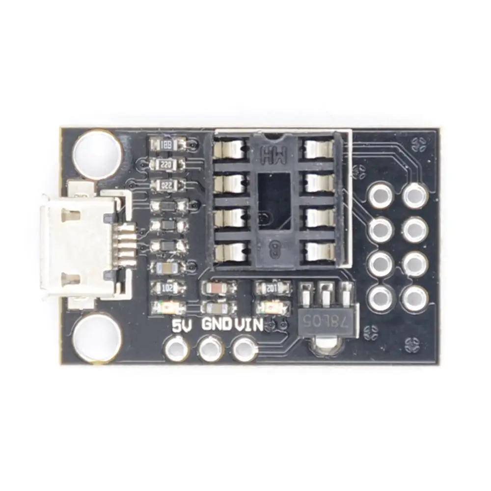 Плата программирования для разработки T42 ATtiny13A / ATtiny25 ATtiny45 ATtiny85|Интегральные