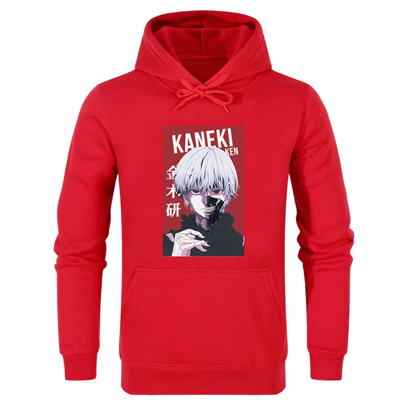 Kaneki Tokyo Ghoul японская аниме Манга мужская толстовка с капюшоном Harajuku Уличная