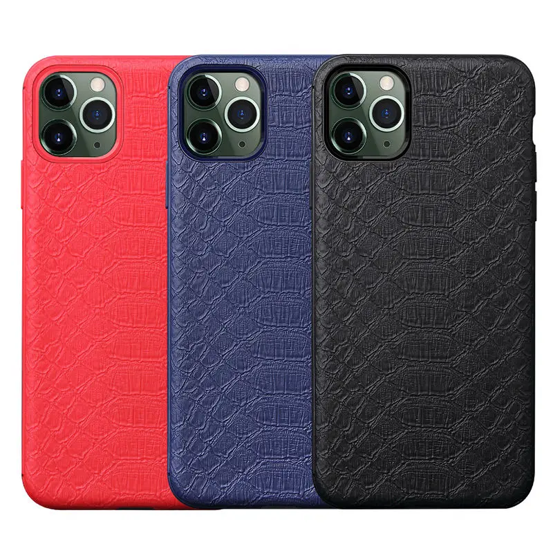 Магнитный кожаный чехол с крокодиловой текстурой для iPhone 11Pro Max XR X XS MAX 8 7 6S Plus